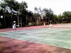 ソフトテニス�E